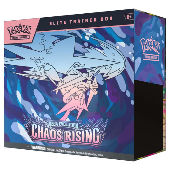 ME04 Chaos Rising Pokemon Center Elite Trainer Box 寵物 小 精靈 寶可夢 卡牌