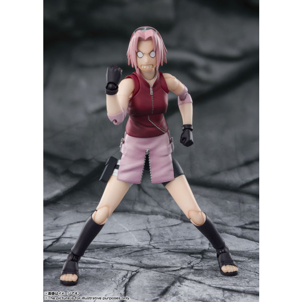 S.H.Figuarts SAKURA HARUNO -Inheritor of Tsunade's indominable will- (2024 Dec resale ver.) 火影忍者 春野櫻 小櫻 SHF