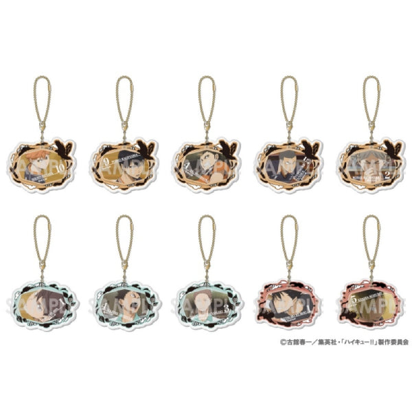 [Goods - Charm] Haikyu!! Protect Clear Charm 1st Match (set of 10) 排球少年 鎖匙扣 吊飾 掛飾