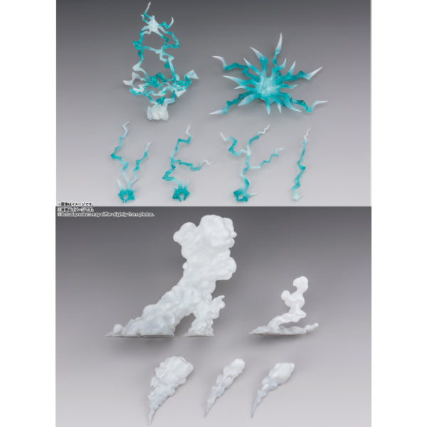 TAMASHII EFFECT (THUNDER Green Ver. / SMOKE White Ver.) for S.H.Figuarts 雷電 氣團 特效 配件