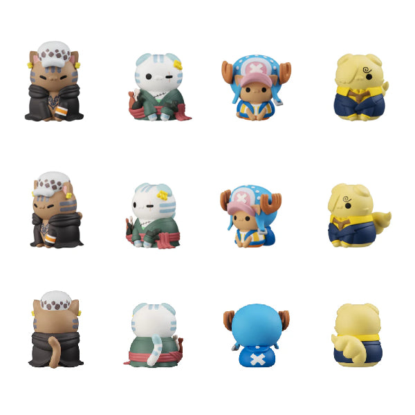 MEGA CAT PROJECT ONE PIECE: NYAN PIECE NYAN! I'll Become the Cat Pirate King! (set of 8) (2025 Apr resale ver.) 海賊王