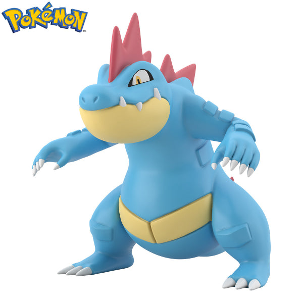 POKEMON SCALE WORLD JOHTO REGION FERALIGATR (2025 Jan resale ver.) 寵物小精靈 寶可夢 大力鱷 城都地區