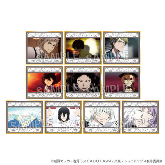 Bungo Stray Dogs Trading Glittering Shikishi Box 1 (set of 10) 文豪野犬 色紙