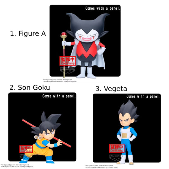 DRAGON BALL CHARACTER WITH PANEL (Figure A/ Son Goku/ Vegeta) 龍珠 悟空 比達