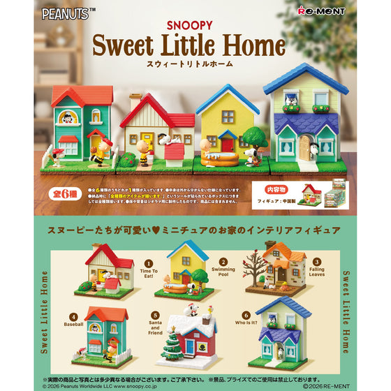 REMENT - SNOOPY Sweet Little Home (set of 6) 史努比 史諾比 史路比