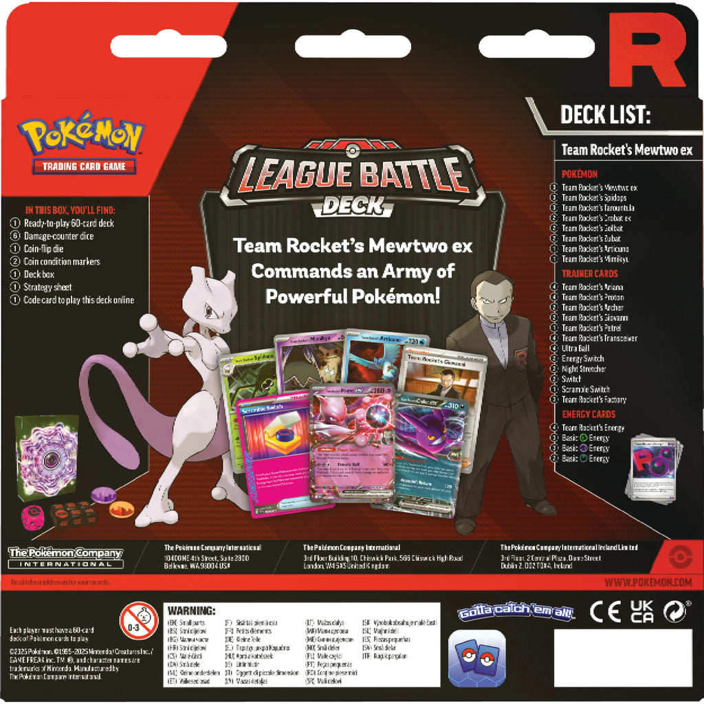 Pokemon TCG Mewtwo ex League Battle Deck 寵物 小精靈 寶可夢 卡牌 對戰咭