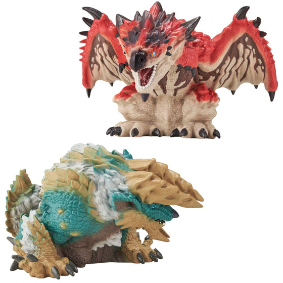 MONSTER HUNTER ENSHRINED MONSTERS (ZINOGRE/ LIOLAEUS) 雷狼龍 雄火龍