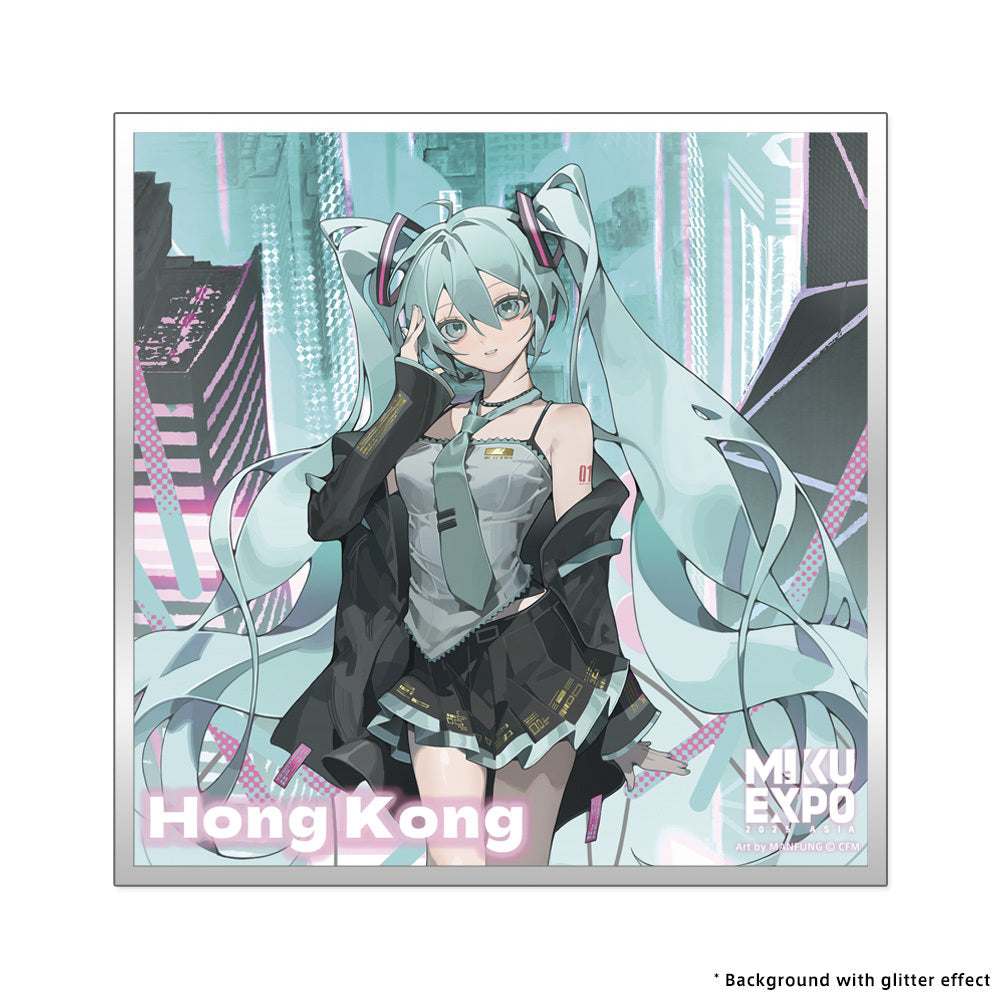 《MIKU EXPO 2025》ASIA POP UP SHOP GOODS - City Exclusive Acrylic Shikishi 初音 未來 色紙