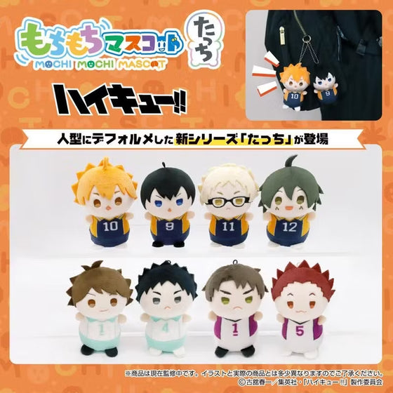 Mochimochi Mascot Tacchi Haikyu!! Vol.1 (set of 8) 排球少年