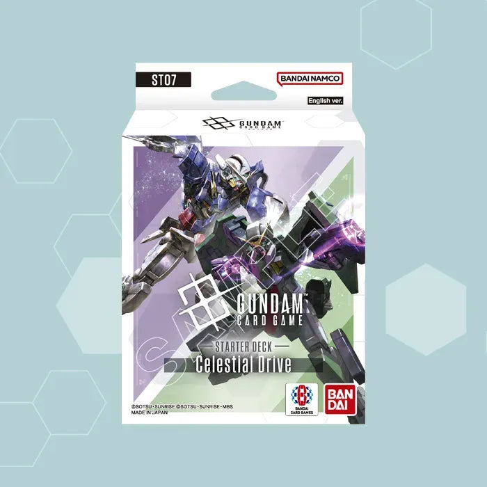 GUNDAM CARD GAME Starter Deck Celestial Drive [ST07] 機動戰士 高達 卡牌