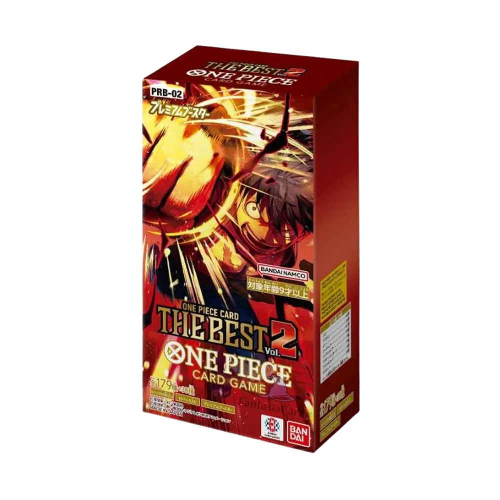 ONE PIECE CARD GAME Premium Booster ONE PIECE CARD THE BEST 2【PRB-02】卡牌 海賊王 補充包 ONE PIECEカードゲーム