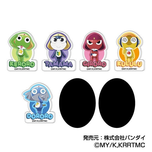 New Sergeant Keroro movie 2026 Character Clip (set of 7) 軍曹