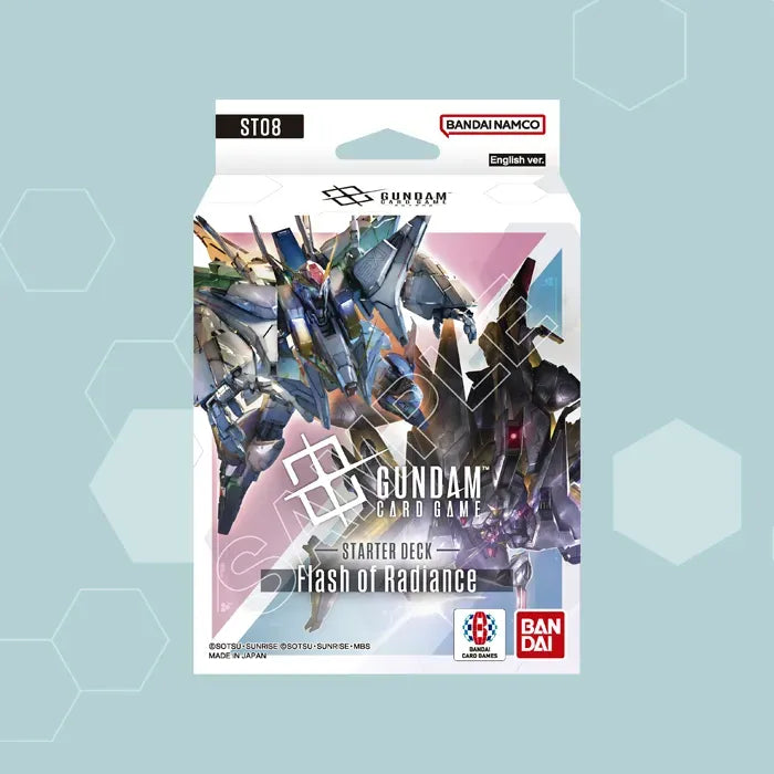 GUNDAM CARD GAME Starter Deck Flash of Radiance [ST08] 機動戰士 高達 卡牌