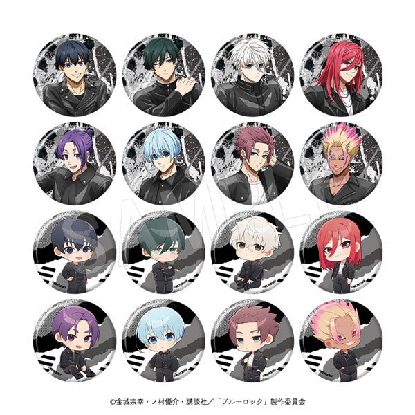 Blue Lock Trading Badges (Random Holo) Punk ver. (Box of 17) 藍色監獄 襟章