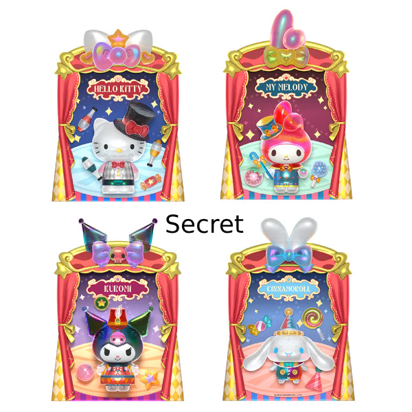 Sanrio Model Kit Circus Series (Hello Kitty / Cinnamoroll / My Melody / Kuromi) 馬戲團