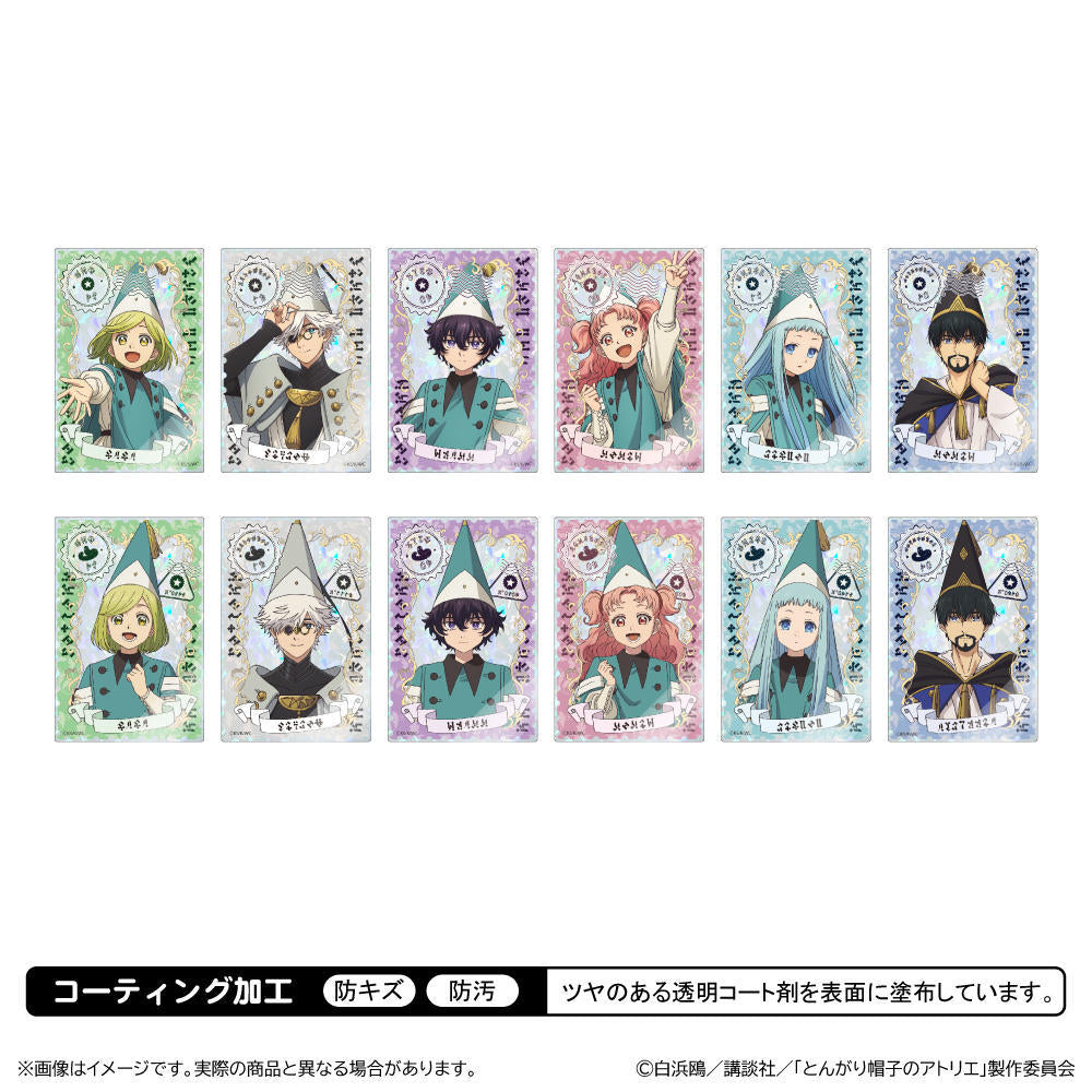 Witch Hat Atelier Trading Hologram Acrylic Card (pack of 12) 魔法帽 的 工作室