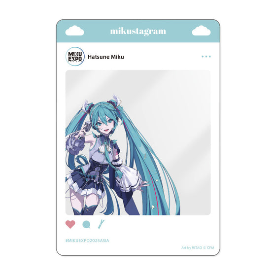 《MIKU EXPO 2025》ASIA POP UP SHOP GOODS - Horizon Social Media Style Acrylic Card 初音 未來