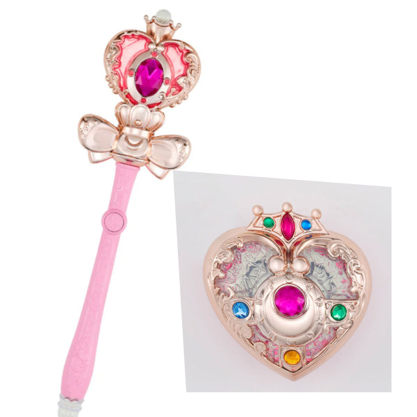 Sailor Moon MIRACLE SHINY SERIES (SPIRAL HEART MOON ROD / HEART COSMIC COMPACT) 美少女戰士 權杖 變身器