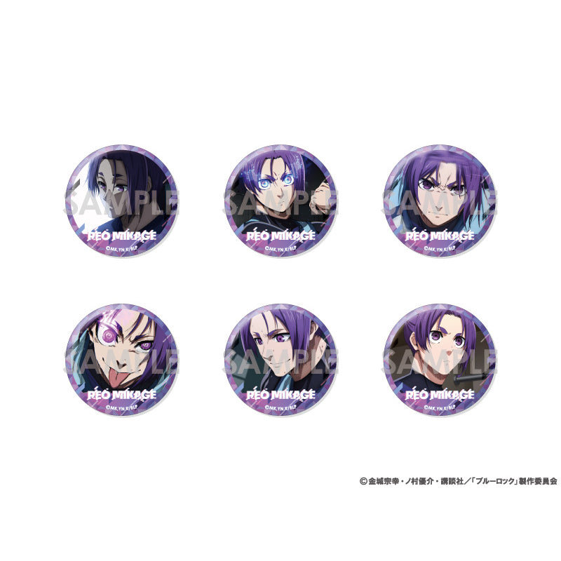 Blue Lock Can Badge Set 3 Selection of Reo Mikage 藍色監獄 御影 玲王 襟章