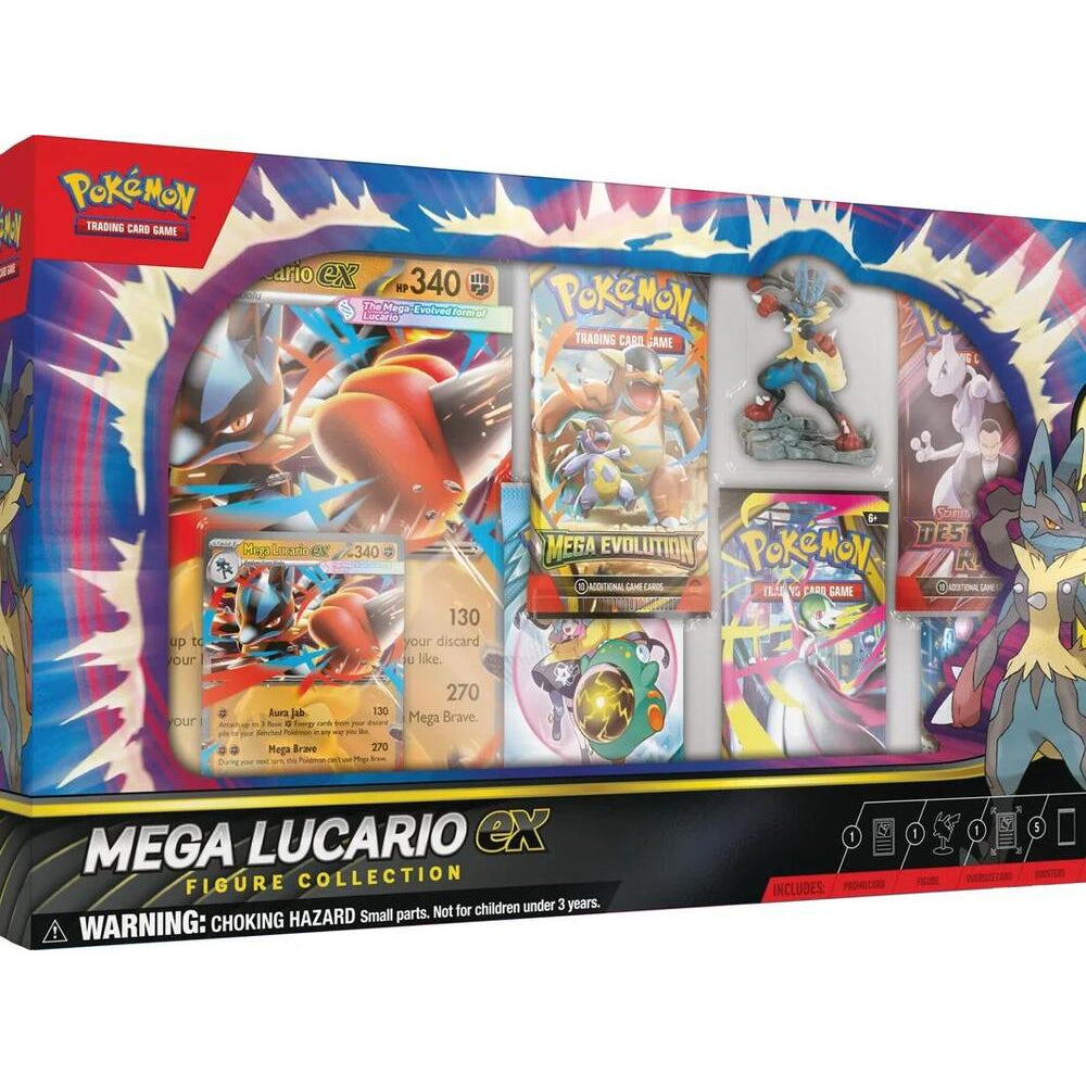 Mega Lucario ex Premium Figure Collection - Miscellaneous Cards & Products (MCAP) 寵物小精靈 寶可夢 卡牌 對戰咭