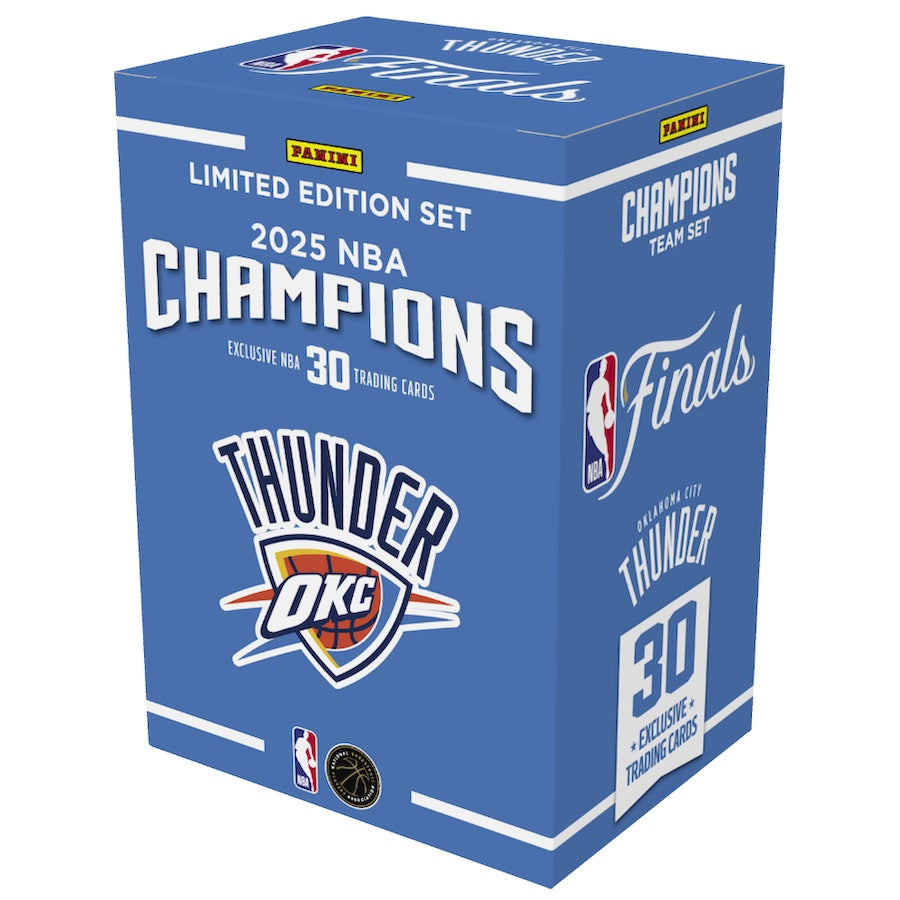 2025 Panini Oklahoma City Thunder NBA Champions Limited Edition set Basketball NBA籃球 收藏卡牌 OKC