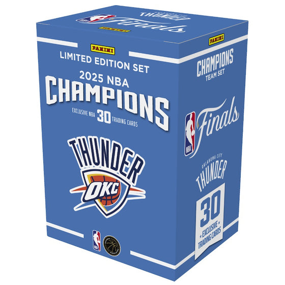 2025 Panini Oklahoma City Thunder NBA Champions Limited Edition set Basketball NBA籃球 收藏卡牌 OKC