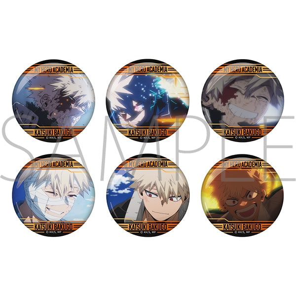 My Hero Academia Can Badge Collection - FINAL SEASON Katsuki Bakugo (pack of 6) 我的英雄學院 襟章 爆豪勝己