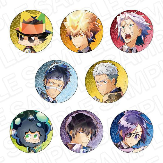 Katekyo Hitman REBORN! Can Badge PALE TONE series A Future Choice ver. (set of 8) 家庭教師 襟章 徽章