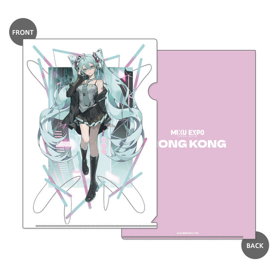 《MIKU EXPO 2025》 ASIA POP UP SHOP GOODS - City Exclusive Clear File 初音 未來