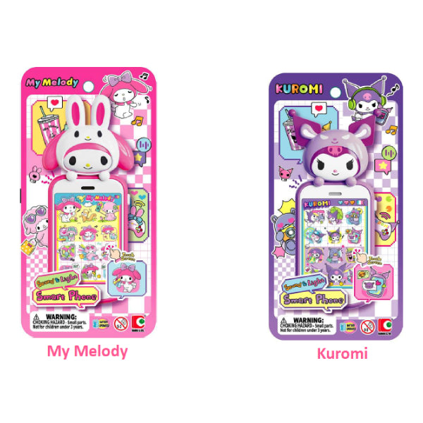 Toy Smart Phone (My Melody/ Kuromi) Sanrio 美樂蒂 可羅米 三麗鷗