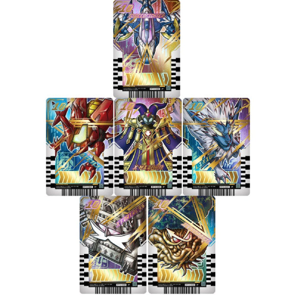 Rider Chemy Card Phase ex (box of 10 packs) 幪面超人 歌查德 Kamen Rider 卡牌 變身卡