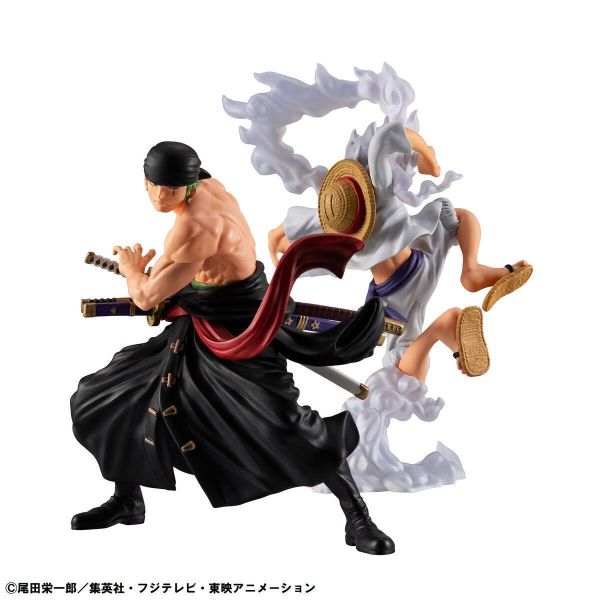 [W.STAR] ONE PIECE Monkey D. Luffy  GEAR5 & Roronoa Zoro set [with gift]