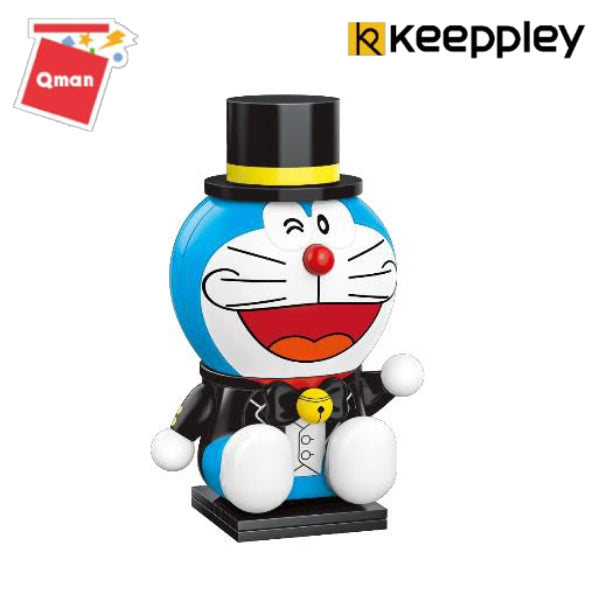 Qman - Doraemon - (Bunny / England / Santa) 多啦A夢 叮噹 積木