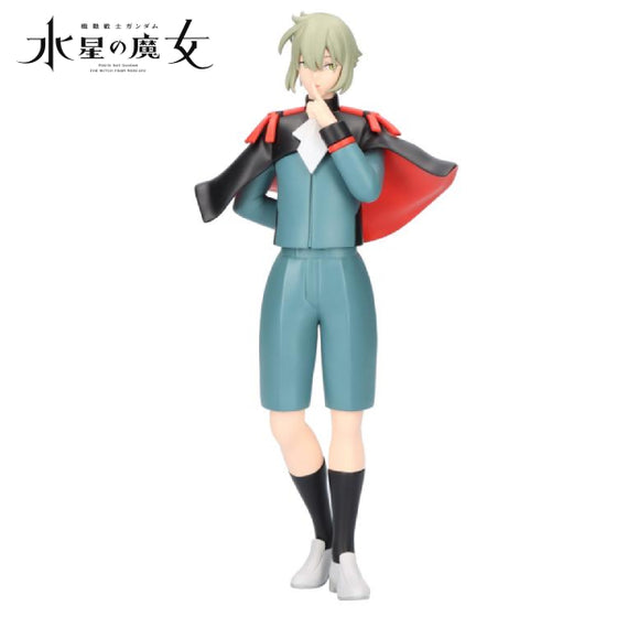 MOBILE SUIT GUNDAM THE WITCH FROM MERCURY ELAN CERES(ENHANCED PERSON NUMBER 5) FIGURE 機動戰士 高達 水星的魔女 三巨頭 伊蘭 凱萊斯 強化人 5號