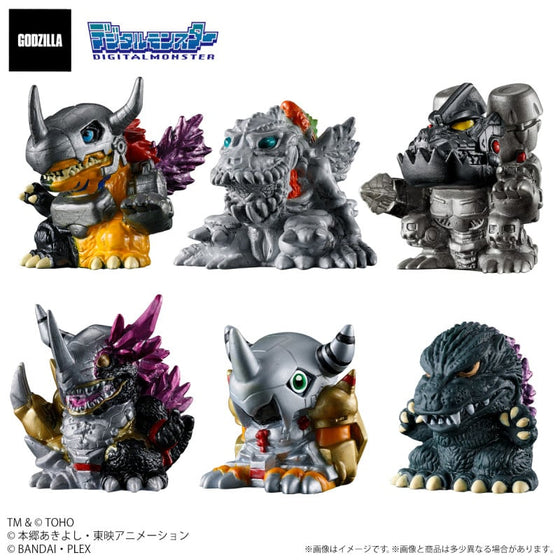 Godzilla VS Digital Monster Mini Soft Vinyl Chronicle
