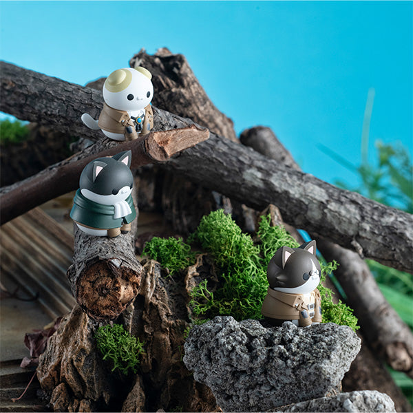 MEGA CAT PROJECT Attack on Titan Attack on Tinyan Gathering Scout Regiment danyan！(set of 8) (2024 June Resale ver.) 進擊的巨人