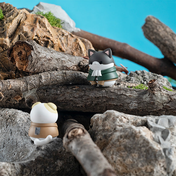 MEGA CAT PROJECT Attack on Titan Attack on Tinyan Gathering Scout Regiment danyan！(set of 8) (2024 June Resale ver.) 進擊的巨人