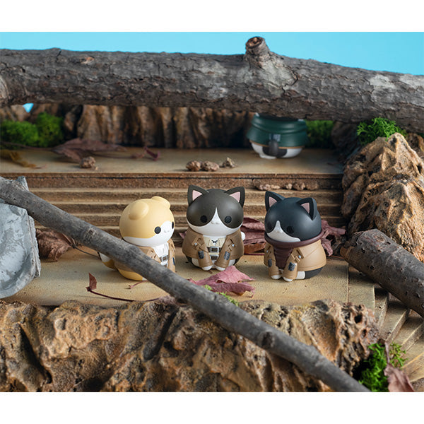 MEGA CAT PROJECT Attack on Titan Attack on Tinyan Gathering Scout Regiment danyan！(set of 8) (2024 June Resale ver.) 進擊的巨人