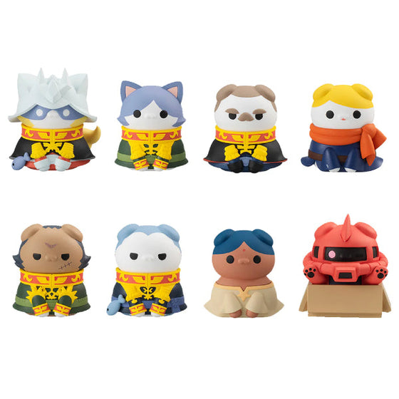 MOBILE SUIT GUNDAM NYANDAM We are the PRINCIPALITY OF ZEON! (set of 8) (2024 Aug Resale ver.) 機動戰士 高達 自護 吉翁