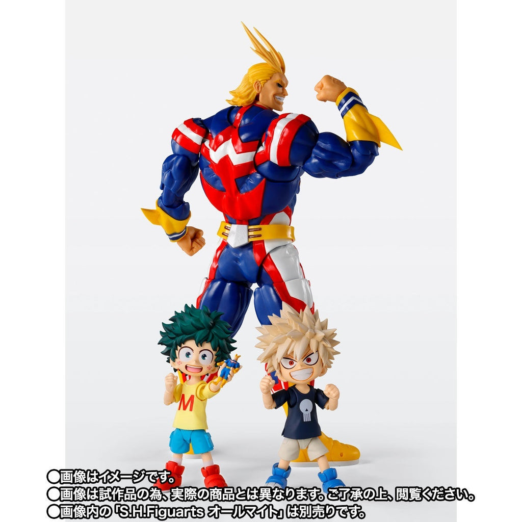 S.H.Figuarts IZUKU MIDORIYA & KATSUKI BAKUGO-Childhood set-