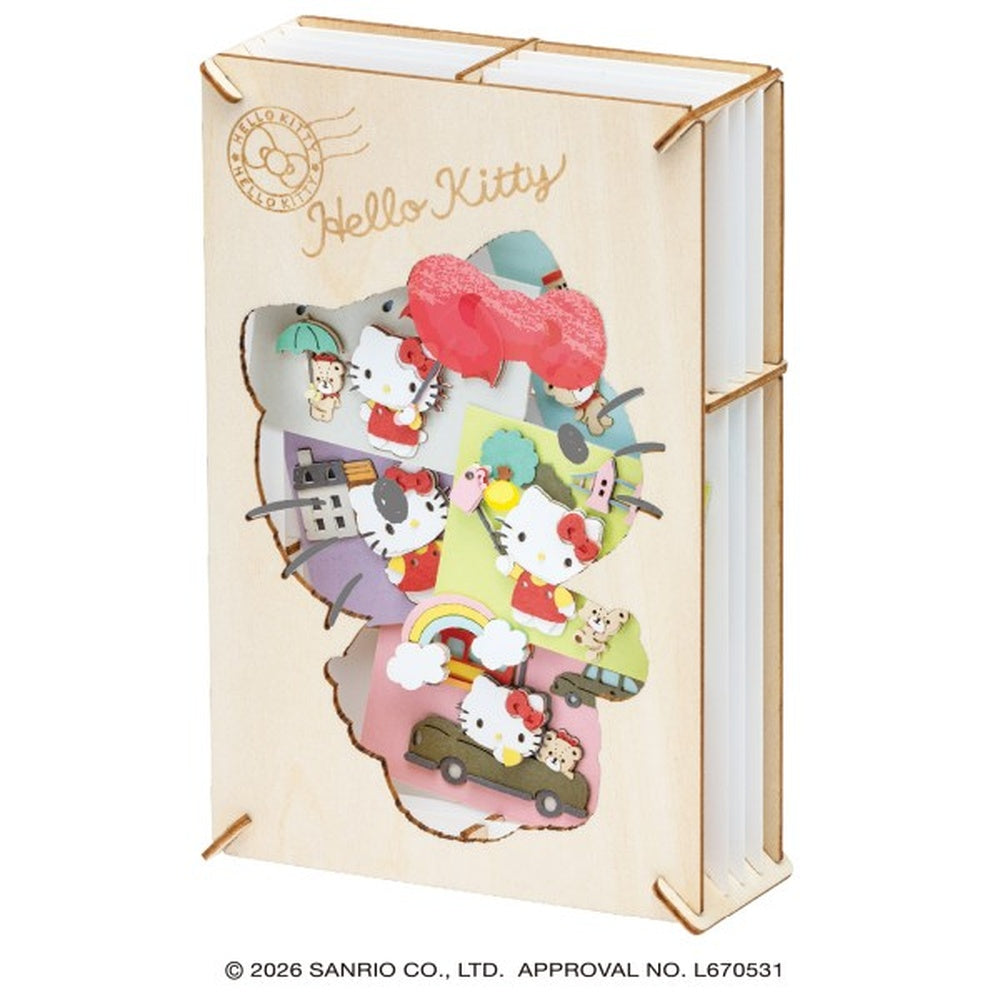 [Ensky] PT-WL38 三麗鷗 Sanrio 木質紙劇場 Hello Kitty