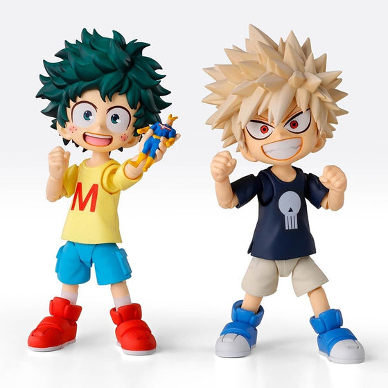 S.H.Figuarts IZUKU MIDORIYA & KATSUKI BAKUGO-Childhood set-
