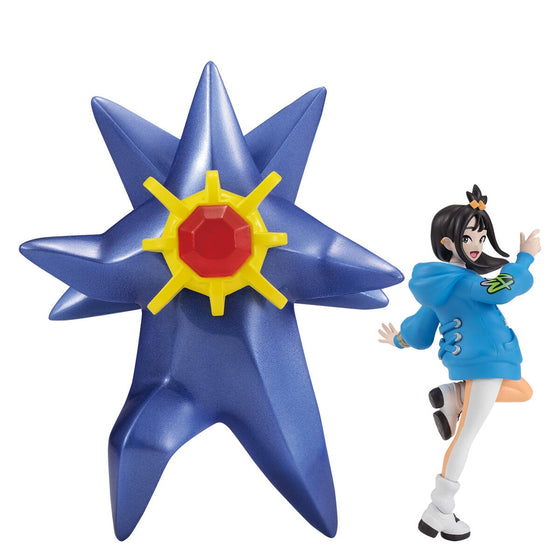 POKÉMON SCALE WORLD LUMIOSE CITY LIDA & MEGA STARMIE W/O GUM