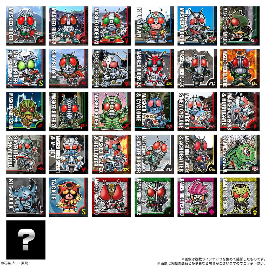 SD KAMEN RIDER SNACKS 2 (box of 10)