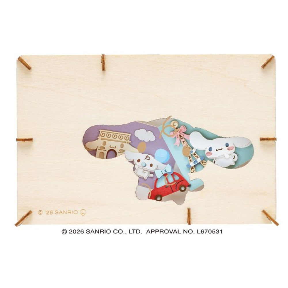 PT-WL39 Sanrio Characters PAPER THEATER -Wood Style- Cinnamoroll