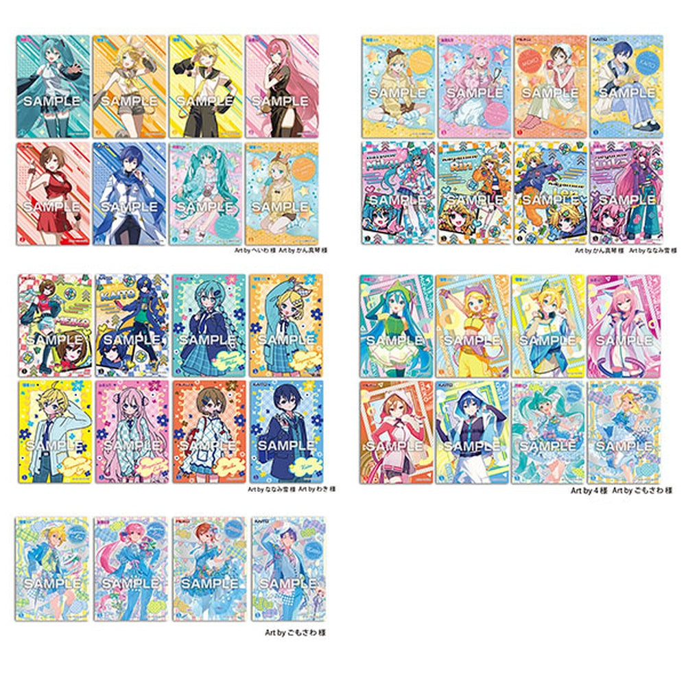 《初音未來》閃亮透明卡收藏 食玩第2彈 (一盒 18包)