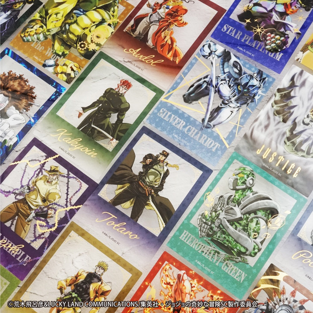 JoJo's Bizarre Adventure: Stardust Crusaders Clear Photo Card Gum (pack of 20)