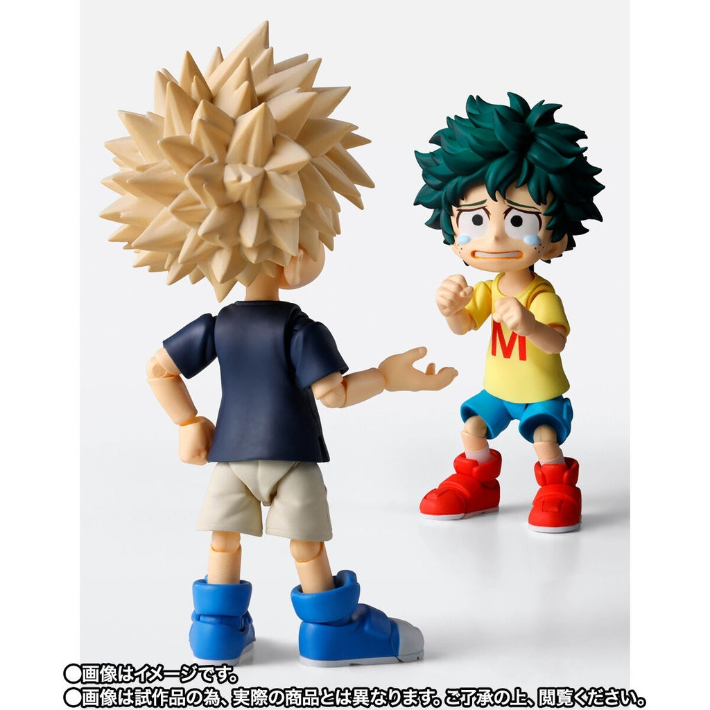 S.H.Figuarts IZUKU MIDORIYA & KATSUKI BAKUGO-Childhood set-