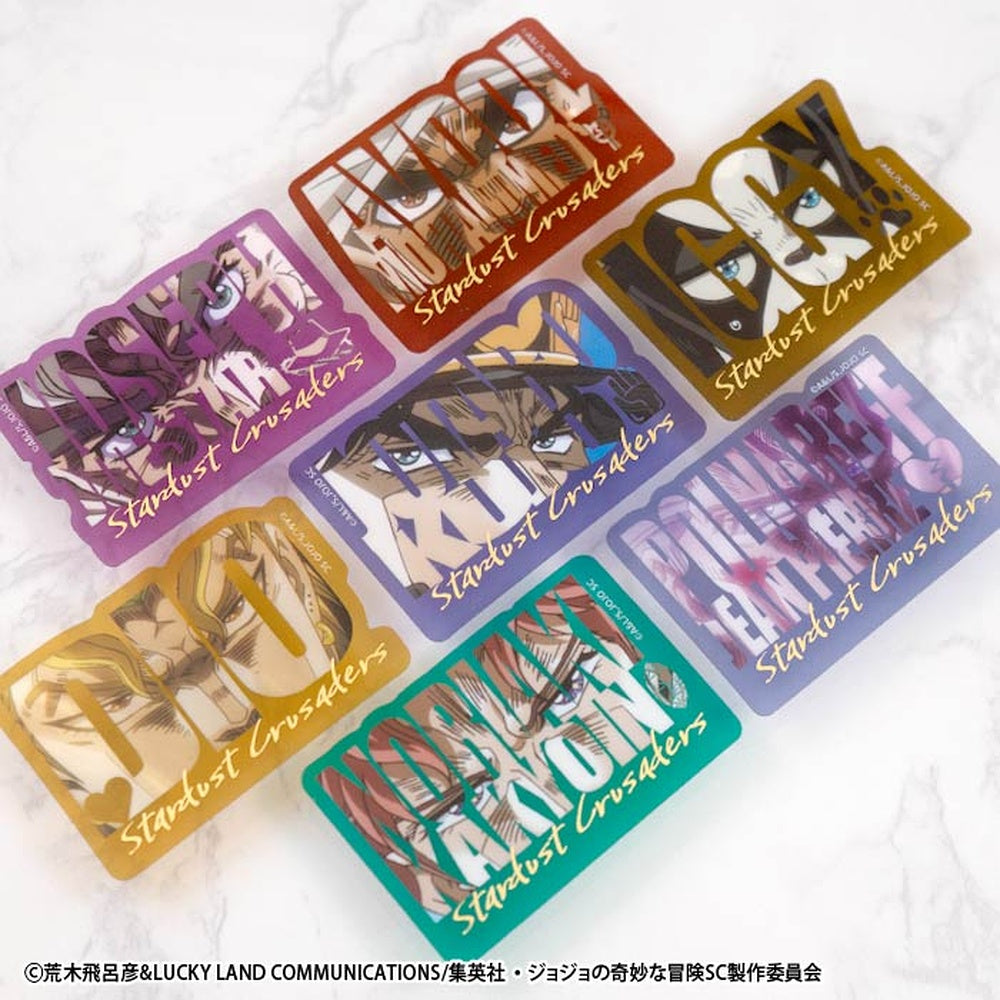 JoJo's Bizarre Adventure: Stardust Crusaders Die-Cut Clear Sticker Gum (pack of 20)