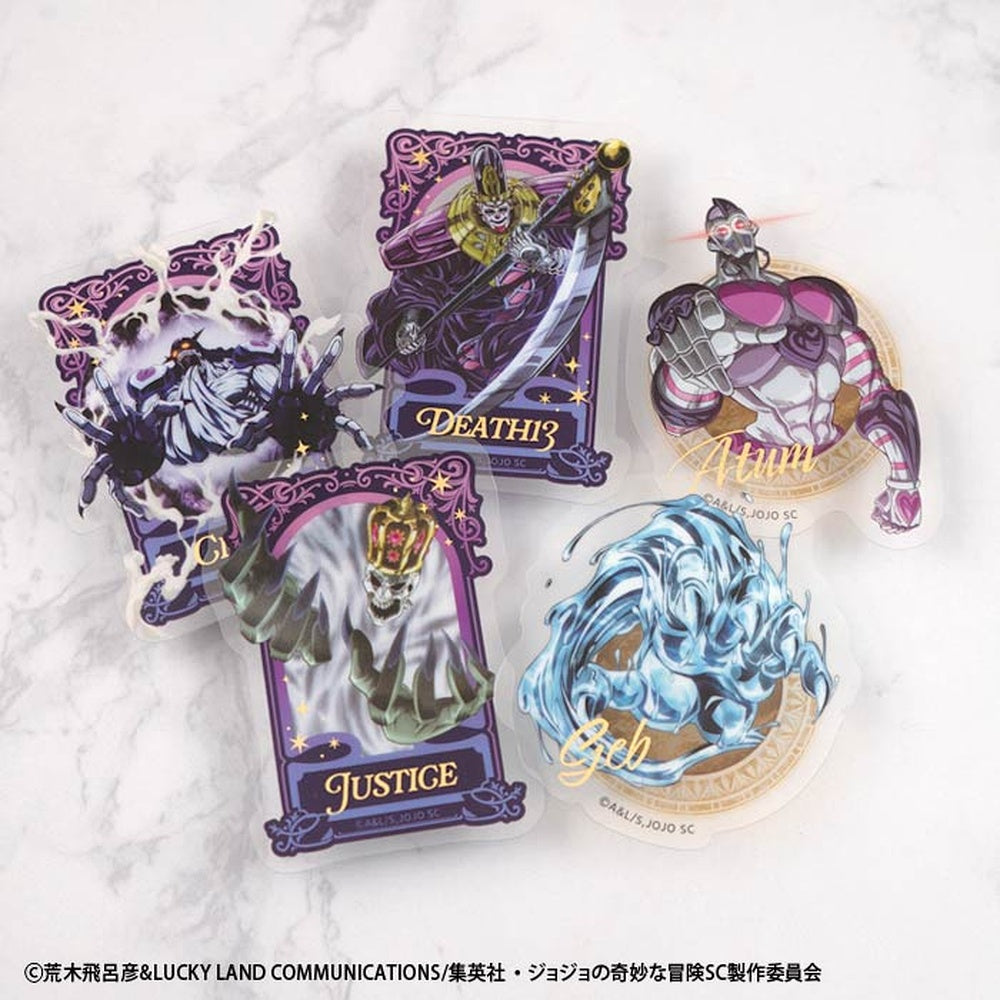 JoJo's Bizarre Adventure: Stardust Crusaders Die-Cut Clear Sticker Gum (pack of 20)